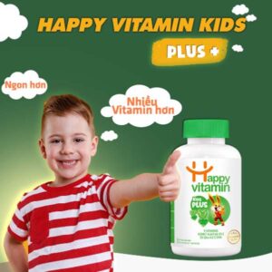 Kẹo dẻo Happy Vitamin Kids Plus